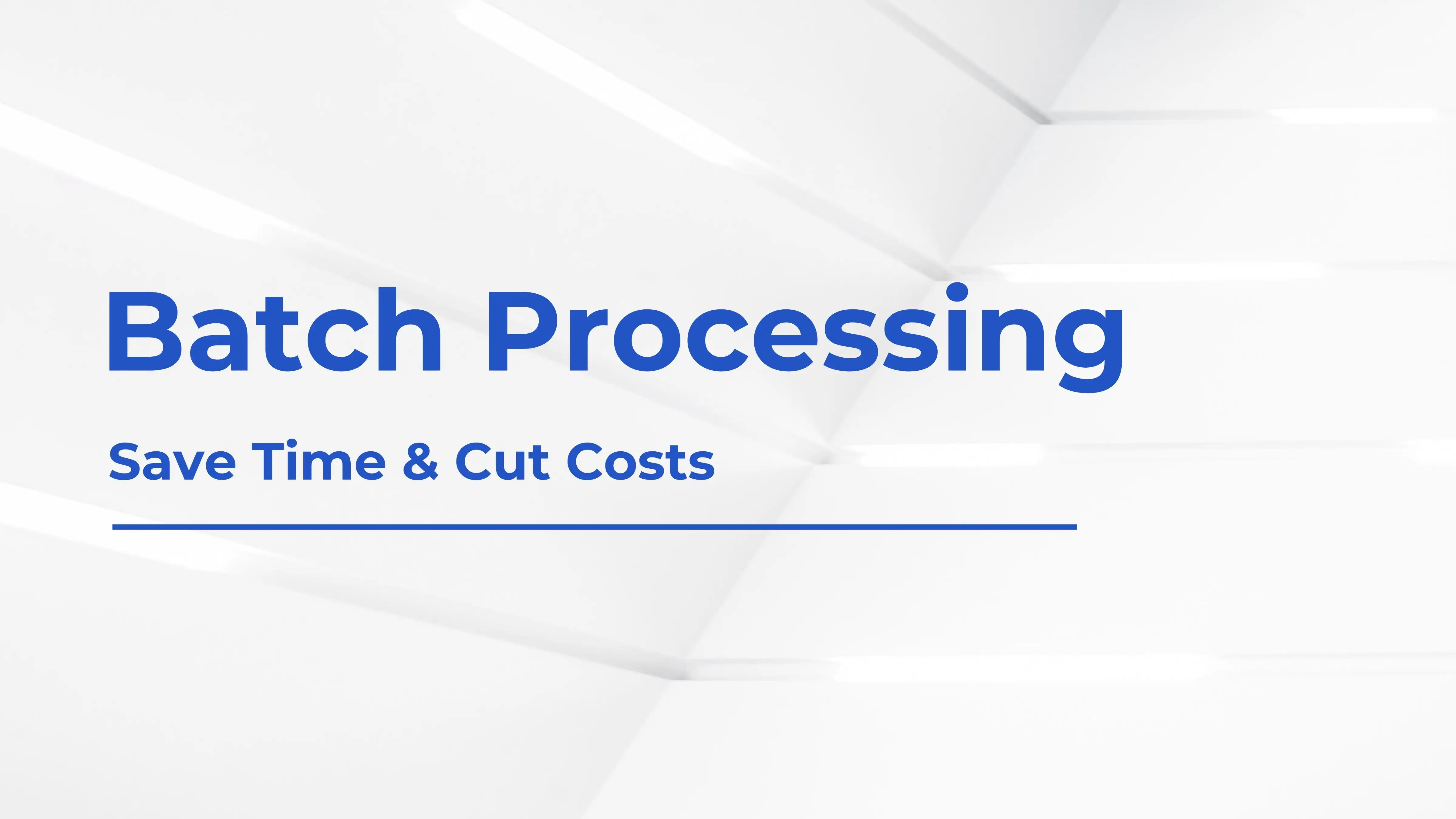 Batch Background Removal: How to Process Hundreds of Images